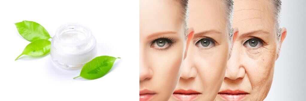 Masque visage anti-âge